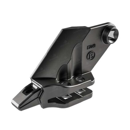 E704R Adaptér vidlicový pravý Silver, JCB 3CX/4CX ADAPTER - 01