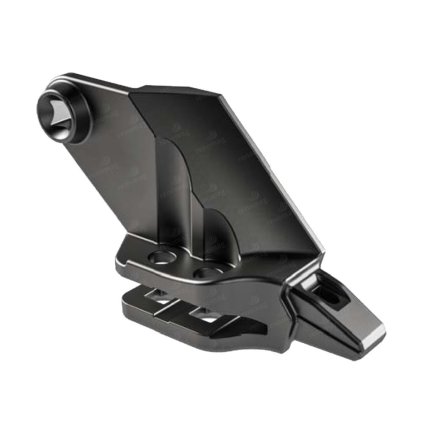 E704L Adaptér vidlicový levý Silver, JCB 3CX/4CX ADAPTER - 01