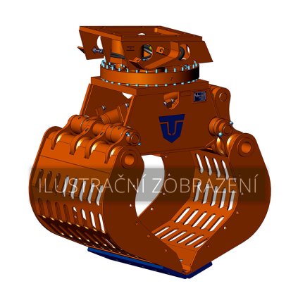 PMZ15C Drapák demoliční/třídící, šíře 1020 mm