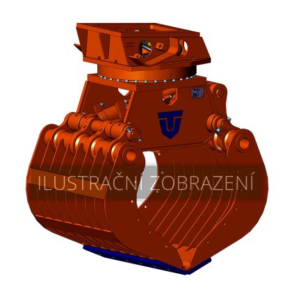 PMZ30S Drapák demoliční/třídící, šíře 1505 mm