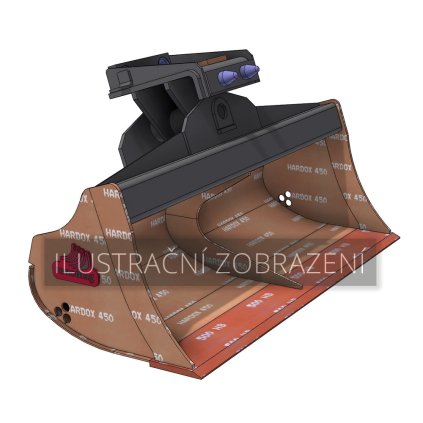 S3 1800 NZ XHD Lžíce svahovací naklápěcí