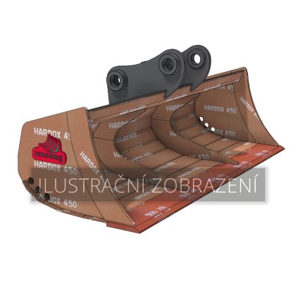 S8 2200 PZ XHD Lžíce svahovací pevná