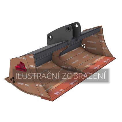 S0 850 PB XHD Lžíce svahovací pevná