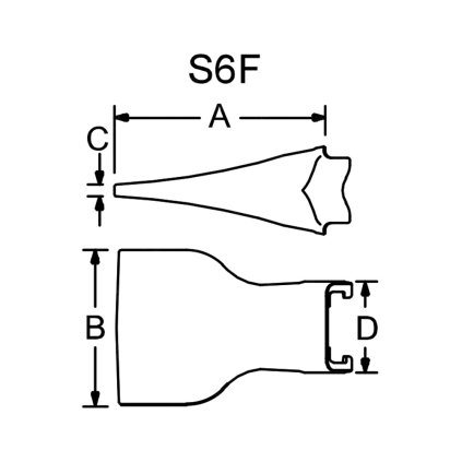 V29S6F Zub - korunka Esco SUPER V SUPER V POINT - 01
