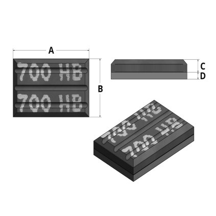 XRD1-279 Blok deskový