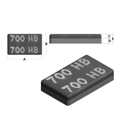 XRD3-250B Blok deskový