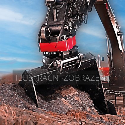 XRQ007 Rotátor tělo s hydr. převaděčem do 6,9t ROTATING UNIT - 01
