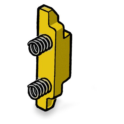 80MRS Vložka pojistky do horkého prostředí ITR, typ VOLVO