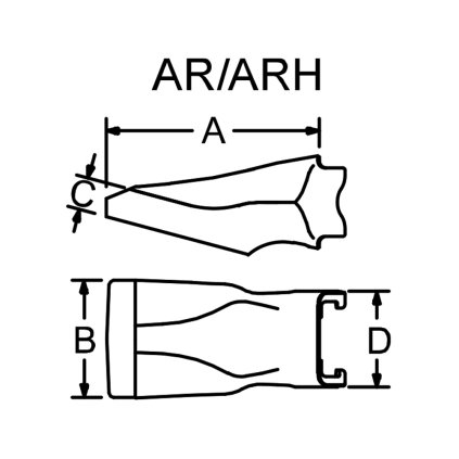 V43ARH Zub - korunka Esco SUPER V