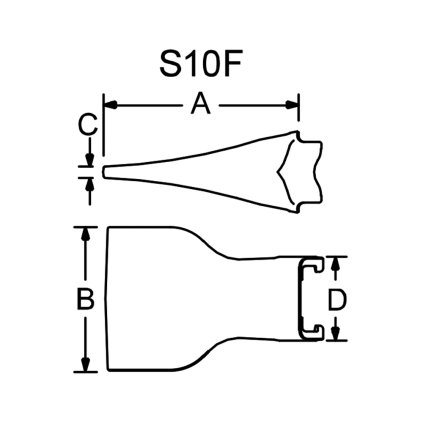 V51S10F Zub - korunka Esco SUPER V