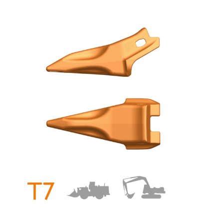 MINI T7 Zub špičatý