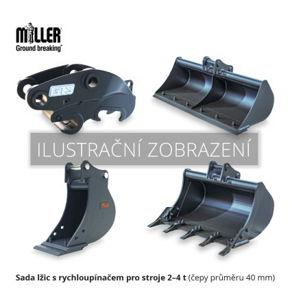 Miller RTD GTS 1B01 Miller sada lžic a rychloupínače do 4t