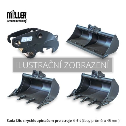 Miller RTD GTS 2A Miller sada lžic a rychloupínače do 6t