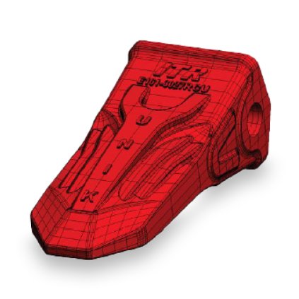 61Q6.31310RCU Zub - korunka UNIK TIP, ROCK CHISEL UNIK® - Excavator - 01