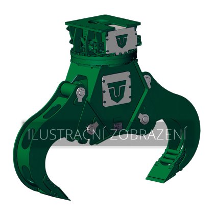 WS008 Štípač dřeva s rotátorem