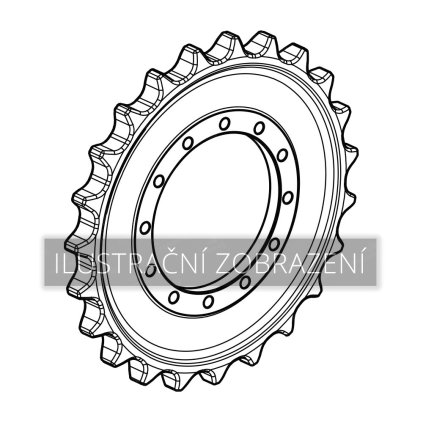 UR084R017 Věnec ozubený SPROCKET - 01