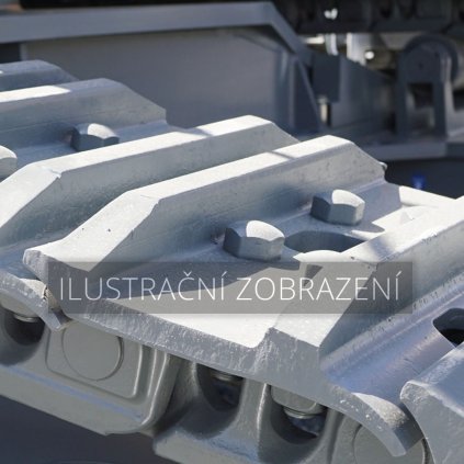 UB202C3E37560A Řetěz mazaný, 37 čl., vč. desek 560-2