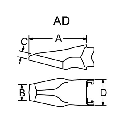 V43AD Zub - korunka Esco SUPER V