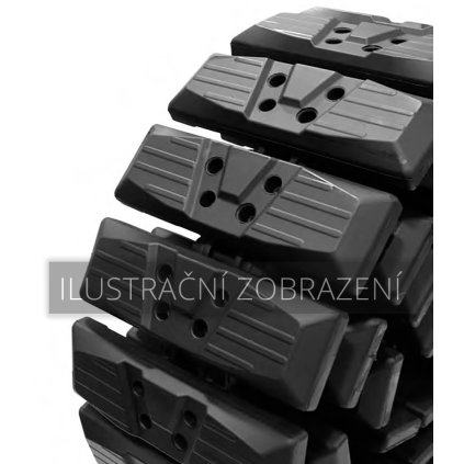 UD101B1N44300 Řetěz44 čl., pogumované desky 300 mm