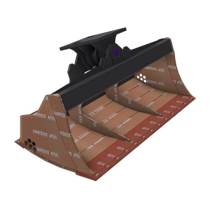 S6 2000 NB XHD RA Lžíce svahovací naklápěcí, bez zavěšení