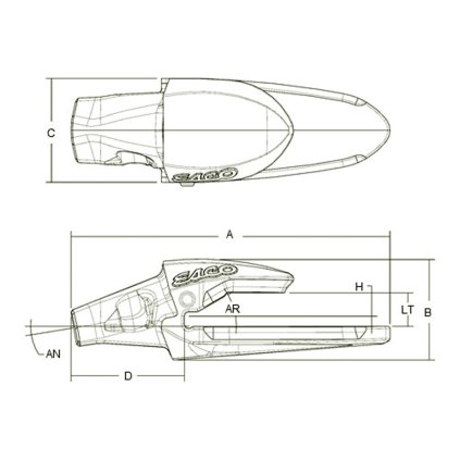 5855-U35 Adaptér Esco Ultralok E/40