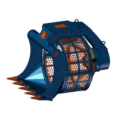 BVR 15e Lžíce třídící pro rýpadla SCREENIG BUCKET - 01
