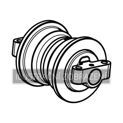 UG065Z0S Kladka pojezdová TRACK ROLLER - 01