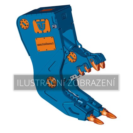 F35RRD Drtič demoliční, sekundární vč. rotátoru