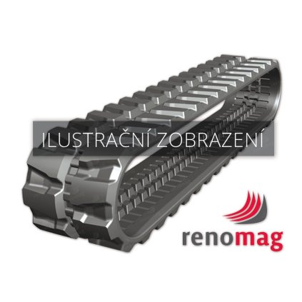 450x86x55B Pás gumový XR RUBBER TRACK - 01