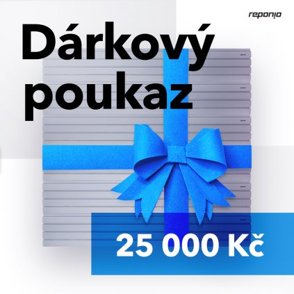 Reponio darkovy poukaz 25