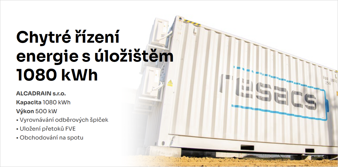 Chytré úložiště energie resacs