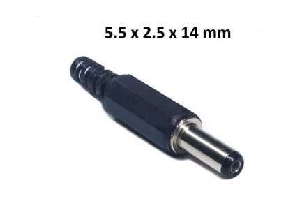 Konektor DC samec 2,5 mm