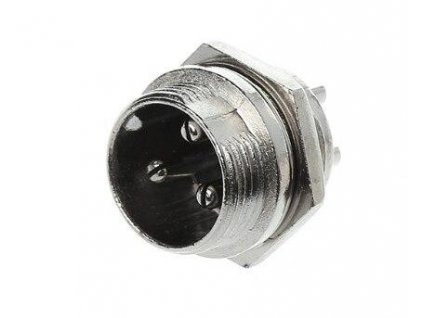 Konektor GX 3pin 16mm - samec 1