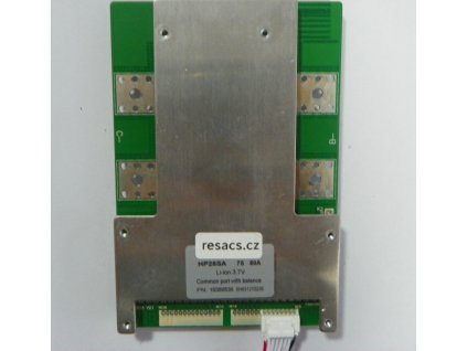 BMS a PCB balanční a ochranný modul 24V 7s 80A Li-ion 1