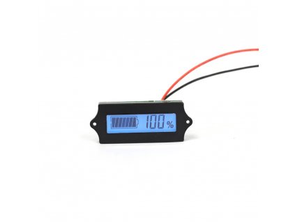 LCD měřič napětí a kapacity LiFePO4  6-63 V