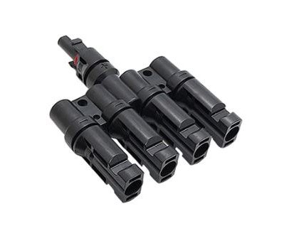 Rozbočení pro solární panely MC4 1x zdířka 4x konektor