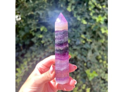 Fluorit obelisk #37  12 cm