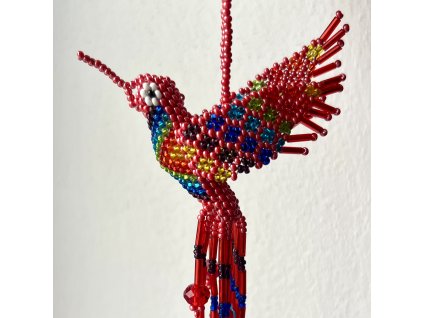 Kolibřík z korálků
