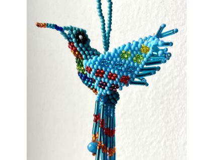 Kolibřík z korálků