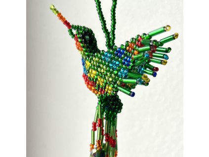 Kolibřík z korálků