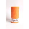 Svíčka Vztahy oranžová