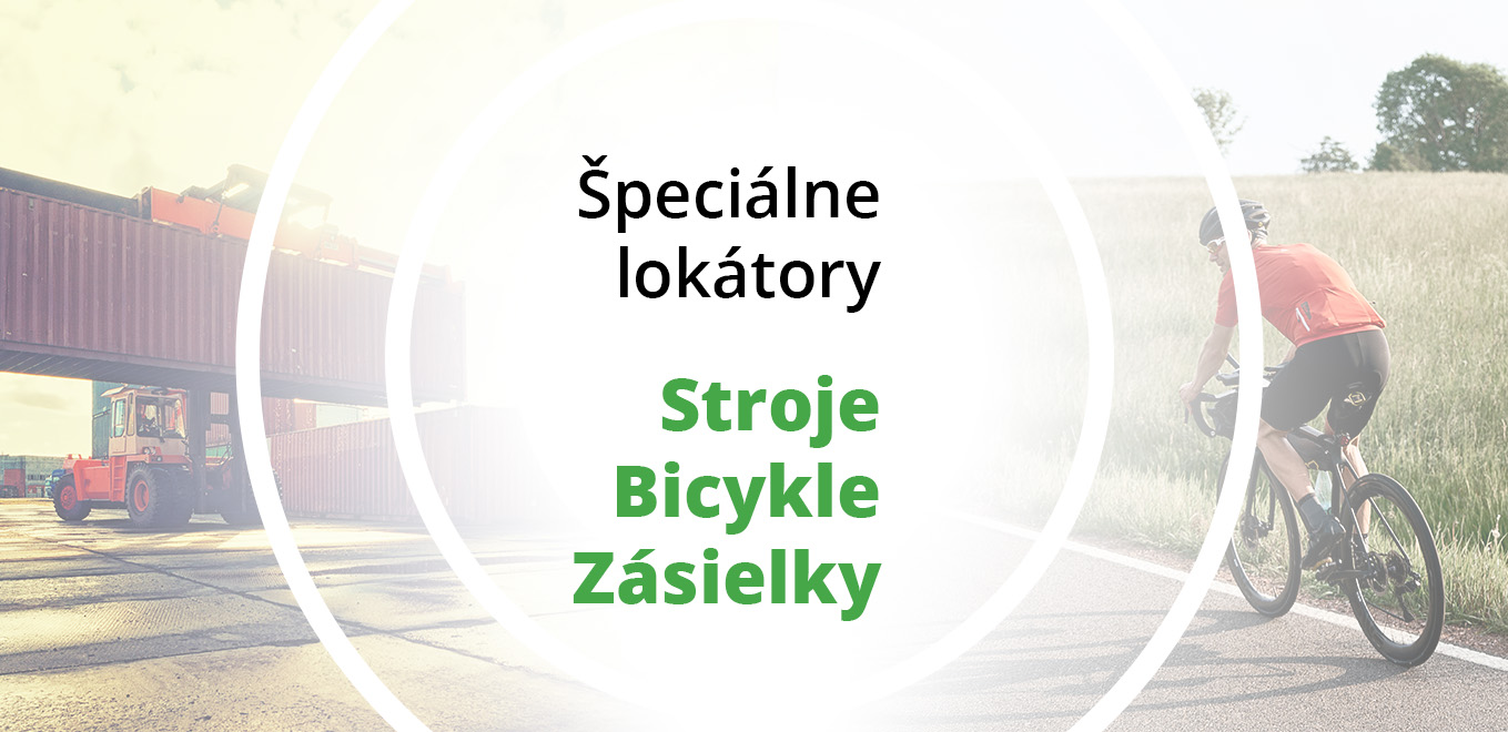 Špeciálne GPS lokátory