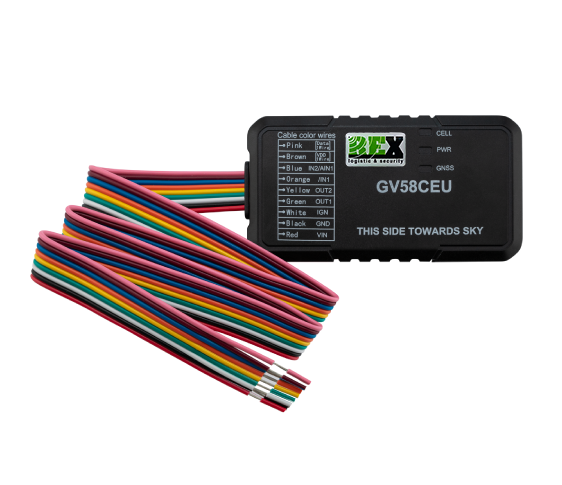 REX REXlink GV58 Služba: Global Tracking