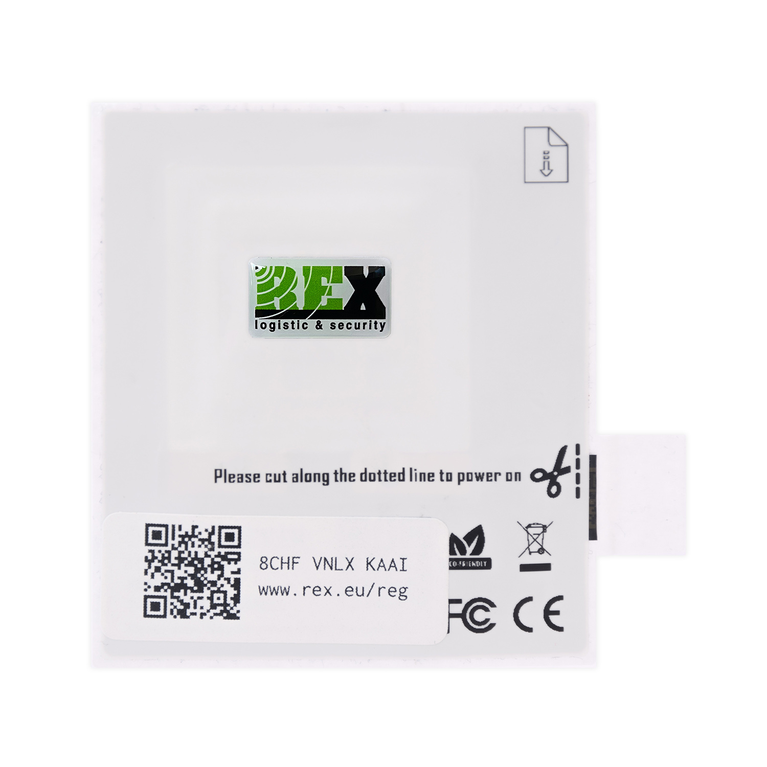 REX IoT Sticker lokalizační samolepka