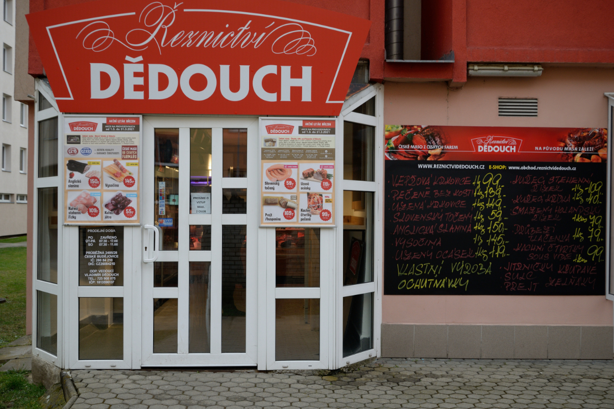 Řeznictví Dědouch – Průběžná 2485/28