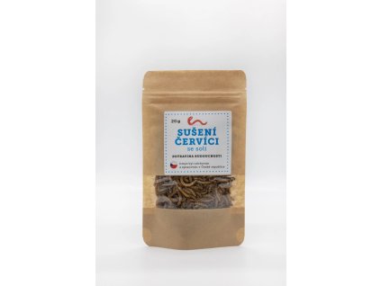 sušení červíci se solí