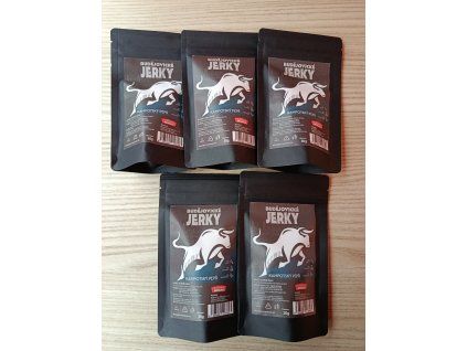 Budějovické Jerky kampotský pepř 5x30g