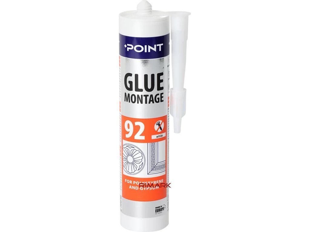 POINT 92 MONTAGE GLUE FOR POLYSTYRENE 280ml – montážne lepidlo na polystyrén