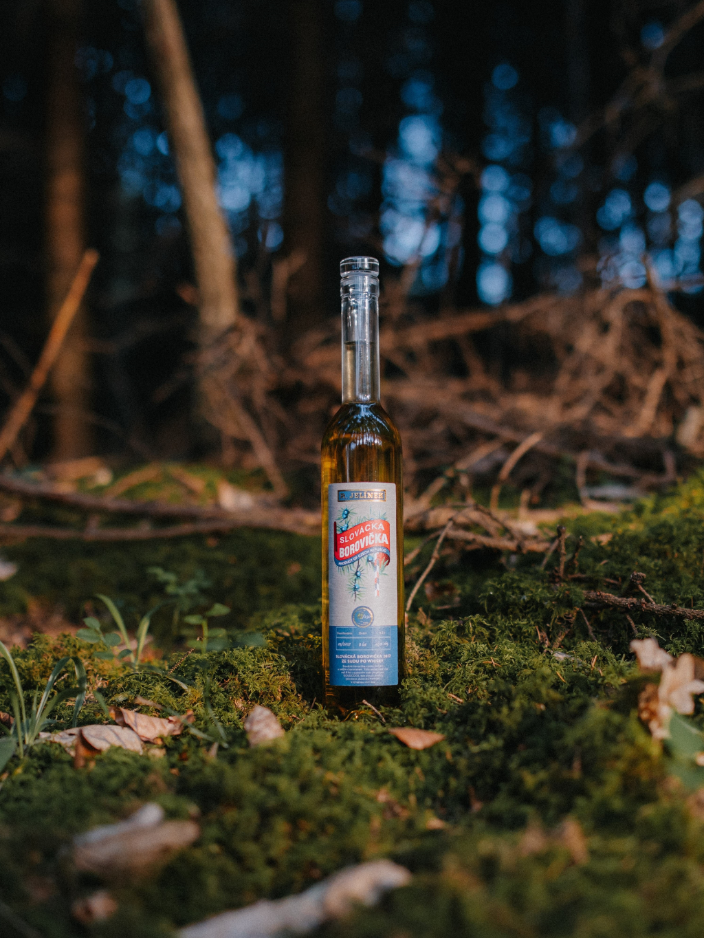 Slovácká borovička 2017 ze sudu po whisky