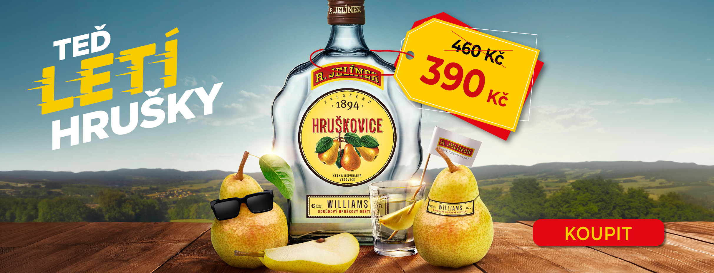 Teď letí hrušky s 15% slevou